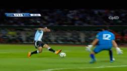 Argentina vs. Bolivia: Banega casi anota a los 10 segundos