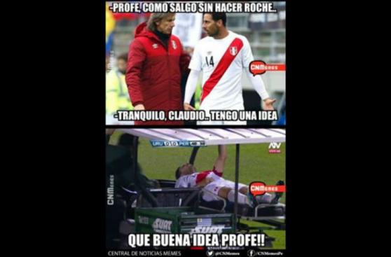 Hinchas se burlan de derrota de Perú ante Uruguay con memes