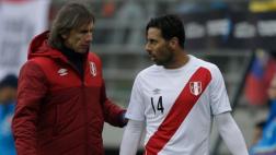 Pizarro contradice a Gareca respecto a su posición en el campo