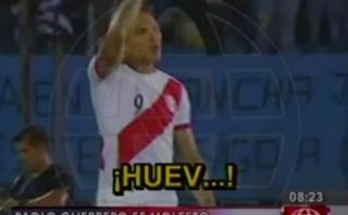 Guerrero y el día que se enfadó con Pizarro tras gol de Uruguay