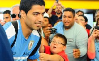 Luis Suárez se disculpó con niño por no firmarle autógrafo