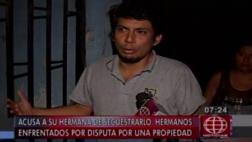 Acusa a su hermana de secuestrarlo para sacarlo de su vivienda