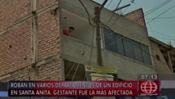 Ate: roban en departamentos y se llevan hasta ropa de un bebé