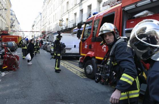 Los graves daños que dejó la explosión en el centro de París 