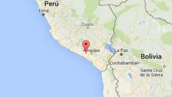 Sismo de mediana intensidad sacudió la región Arequipa