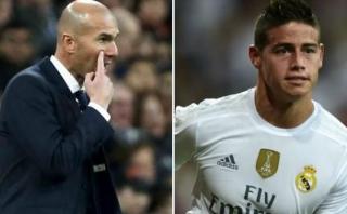 Zidane respondió a polémicas declaraciones de James Rodríguez