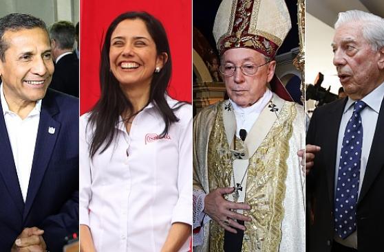 ¿Por quién votarían Humala, Heredia, Cipriani y Vargas Llosa?