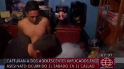 Callao: capturan a dos menores de 16 y 14 años por asesinato