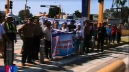Metropolitano: padres de familia bloquean vía en Barranco