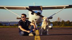 ¿Volarías en un avión que es piloteado por perros?