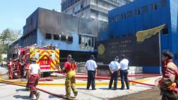 Incendio en cuartel FAP: Jesús María dispuso su cierre temporal