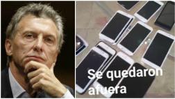 Los celulares afuera: La orden de Macri antes de sus reuniones