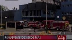 Cuartel FAP: bomberos evitaron esta mañana que se reavive fuego