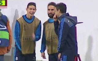 Zinedine Zidane asegura que James Rodríguez se equivocó