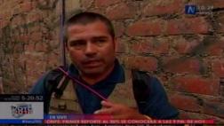 Camarógrafo acusa a policía de golpearlo durante cobertura
