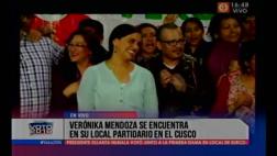 Verónika Mendoza tras primer flash: "Seguimos en pie de lucha"