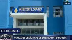 Junín: demoras en entrega de cuerpos de víctimas de terroristas