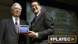 Mario Vargas Llosa, "leyenda viviente" en Estados Unidos