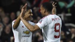 Manchester United ganó 2-1 a West Ham y pasó a semis de FA Cup
