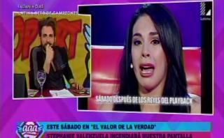 "El valor de la verdad" con Stephanie Valenzuela este sábado