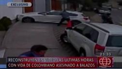 Crimen de colombiano en Surco: estos son los videos clave