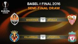 Europa League: así quedaron conformadas las semifinales