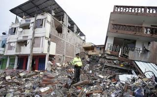 Terremoto en Ecuador: políticos de Perú expresan su solidaridad