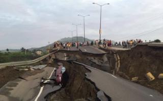 Terremoto en Ecuador: Así se abrió la tierra en Portoviejo