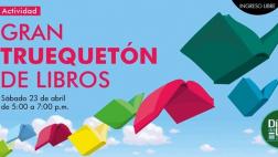 Día del libro 2016: 'truequetón' en la Casa de la Literatura
