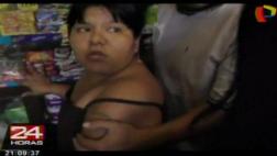 San Juan de Miraflores: mujer usaba a menor para vender droga