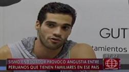 Guty Carrera perdió contacto con tía tras terremoto en Ecuador