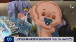 San Juan de Miraflores: ladrones armados asaltan en babyshower