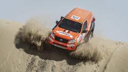Raúl Orlandini abandonó etapa, pero marcha cuarto en Qatar