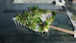 Conoce el parque flotante que se construirá en Nueva York