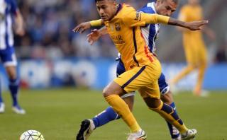 Neymar cerró goleada del Barcelona ante Deportivo La Coruña