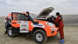 Raúl Orlandini volvió a abandonar la etapa del día en Qatar