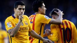 Barcelona humilló 8-0 a Deportivo La Coruña con póker de Suárez