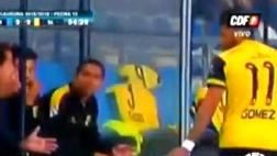 Alexi Gómez y el berrinche que hizo por ser cambiado a los 55'
