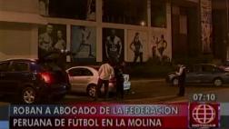 La Molina: roban a abogado de la FPF frente a gimnasio