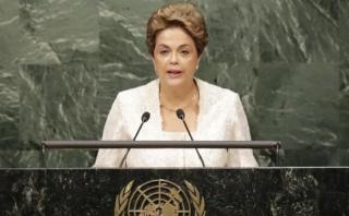 Dilma denunció ante la ONU el "grave momento" que vive Brasil