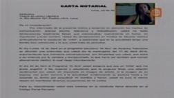 Christian Domínguez advierte a Vania Bludau con carta notarial