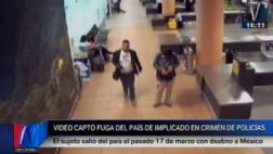 Rímac: cámaras captaron a asesino de policías huyendo a México