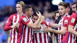 Atlético de Madrid derrotó 1-0 al Málaga por la Liga BBVA