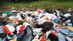 Ecuador: Ropa para damnificados del terremoto acabó en basurero