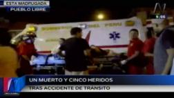 Auto se subió a vereda y mató a hombre que regresaba de iglesia