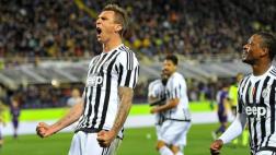 Juventus ganó 2-1 a la Fiorentina y ya saborea el título