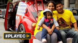 Peruanos recorren Latinoamérica en minúscula casa rodante