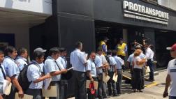 Pro transporte recibió CV de choferes de consorcios anulados