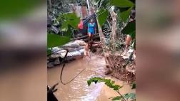 San Martín: vecino graba brutal agresión de abuela a su nieta