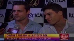 Nicola Porcella y Patricio Parodi elogian zapatillas de Brivio